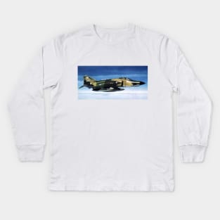 USAF RF-4C Recon Phantom Kids Long Sleeve T-Shirt